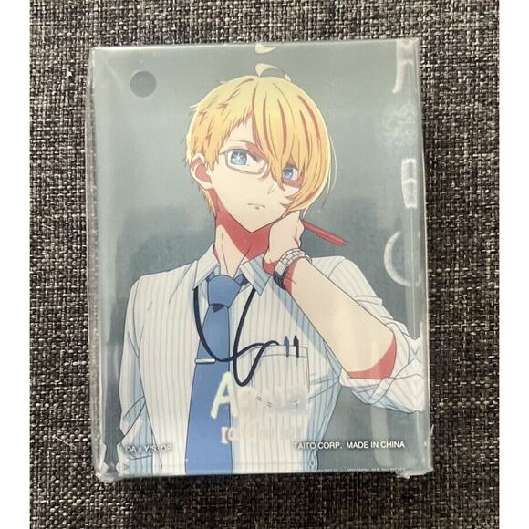 Oshi No Ko Aqua Hoshino Lottery Actors X Acrylic Block Taito Brand New US Seller - Picture 1 of 3